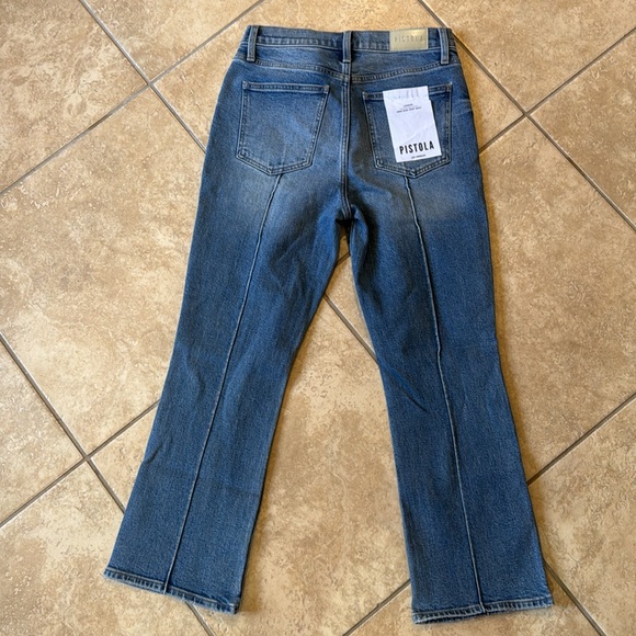 Pistola Lennon High Rise Crop Boot Jeans Sz 28 NWT - Picture 4 of 6